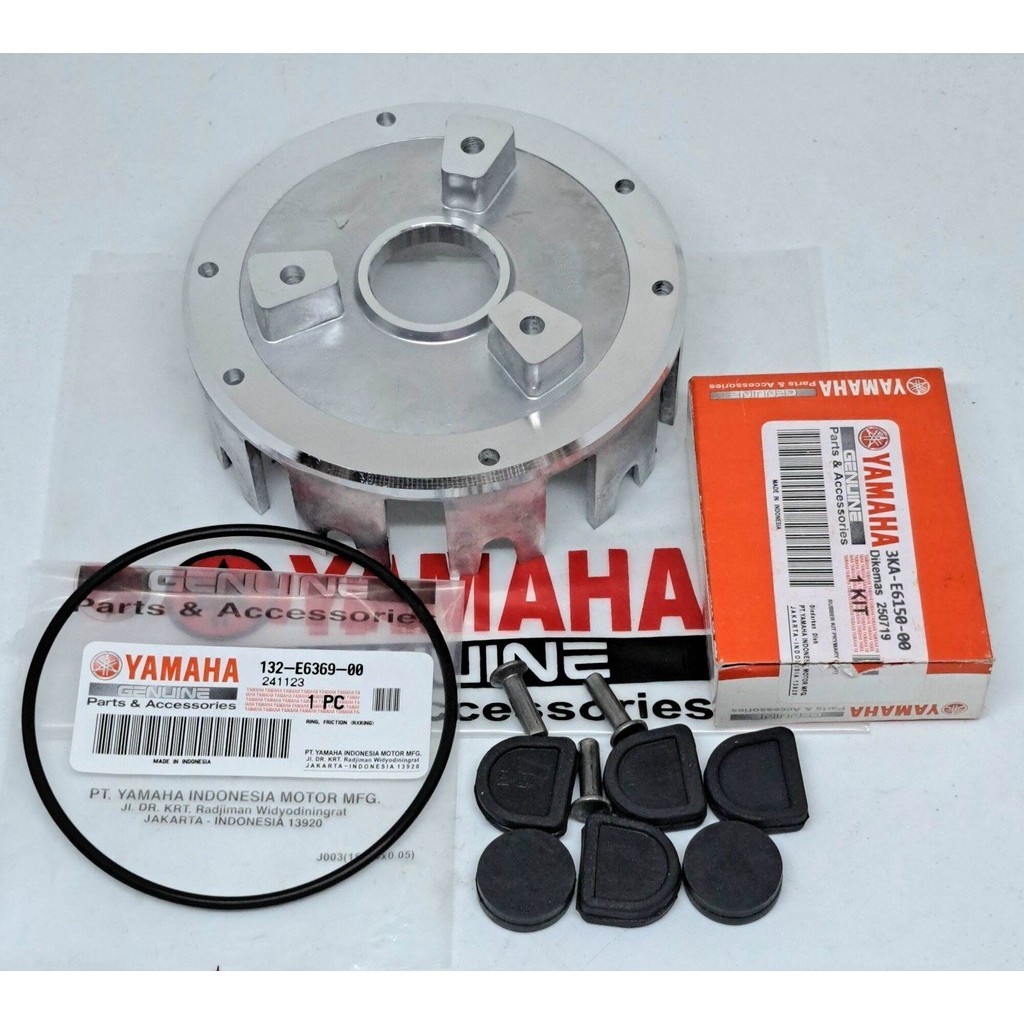Rx Z RX Z YAMAHA RXZ RZR CLUTCH HOUSE CAMPAS BOWL ที่สมบูรณ์และยาง ...