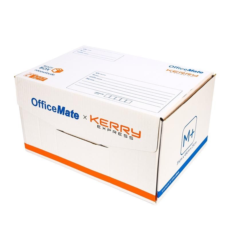 OfficeMate X Kerry กล่องไปรษณีย์ M+ ขาว (แพ็ค20กล่อง) OfficeMate X