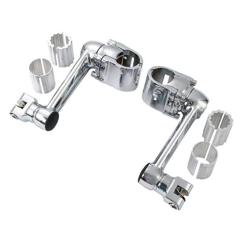 TC Footrests Foot Peg Mounts For Honda Goldwing 1800 GL1800 22mm 30mm