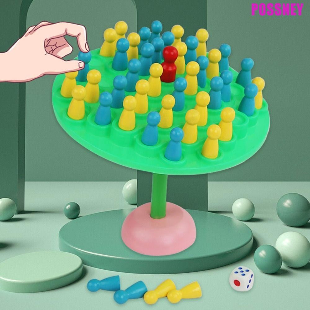 Possney Balance Tree Board ของเล่น,ลูกปัด Stackable Bead Balance เกม ...