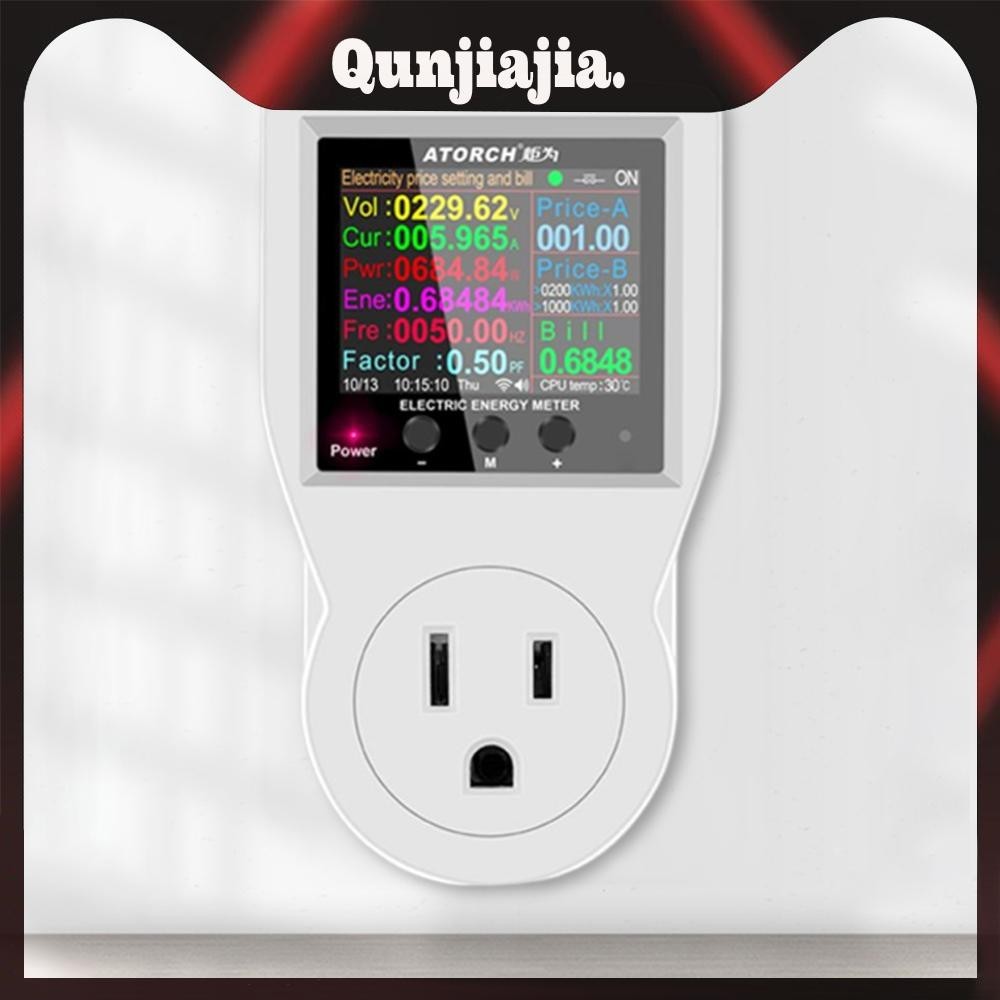 เครื่องวัดพลังงาน WIFI 220V AC Power Meter Works with Alaxa Google Home