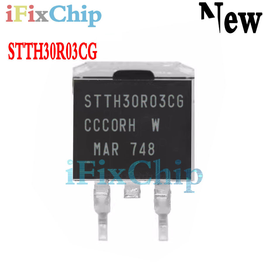 วงจรรวม TO-263 STTH30R03CG 30R03 30R03 300V 30A 10 ชิ้น | Shopee Thailand