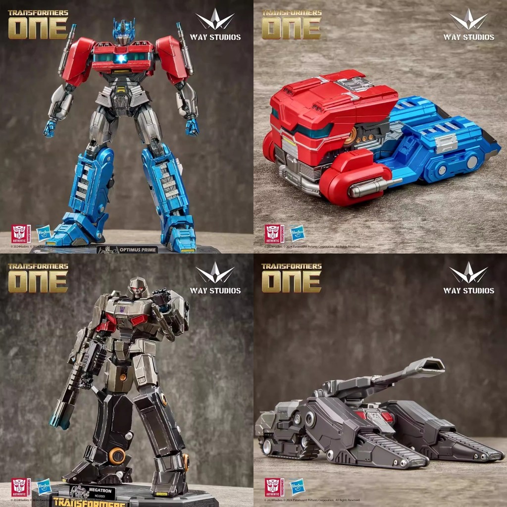 Way STUDIOS Hasbro Transformers Origins Optimus Prime Megatron Ultimate ...