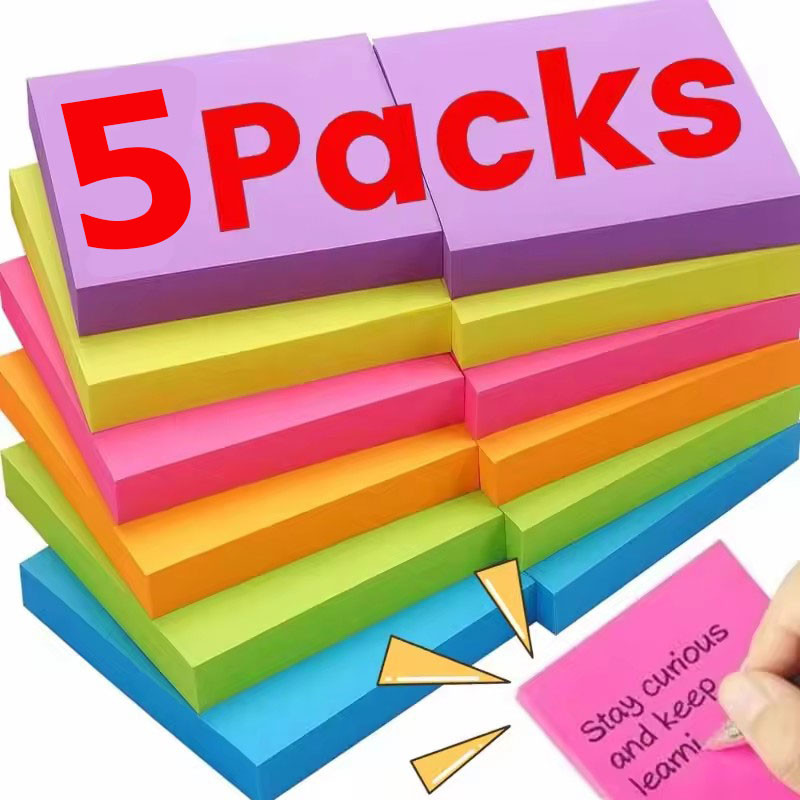 1/3/5books Colourful Square Sticky Note / Mini Memo Pad / สติ๊กเกอร์ ...