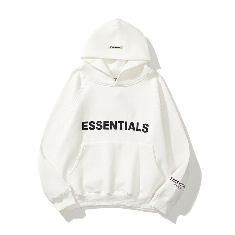 เสื้อกันหนาว มีฮู้ด ลายโลโก้ Essentials Street Wear สําหรับผู้ชาย และ ...