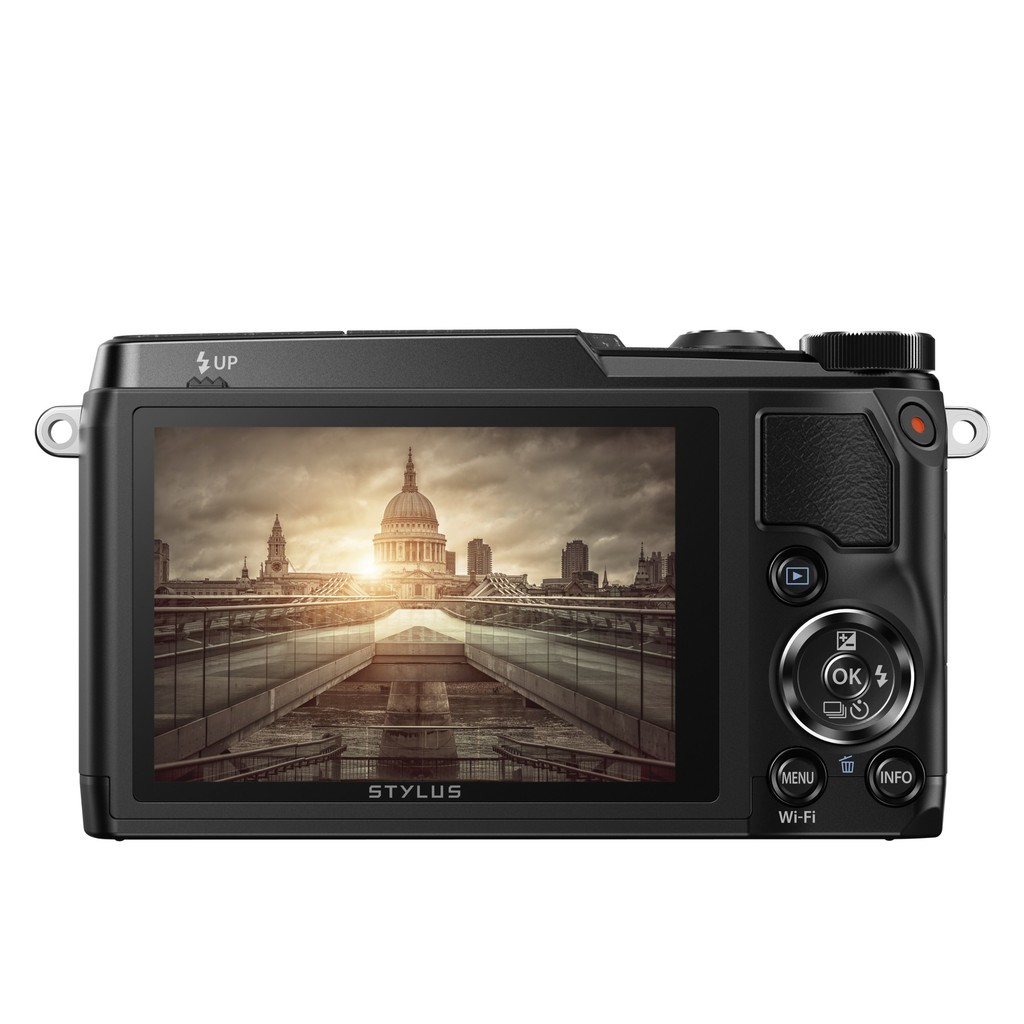 Olympus Digital Camera STYLUS SH-1 Black Optical 5 แกน Image