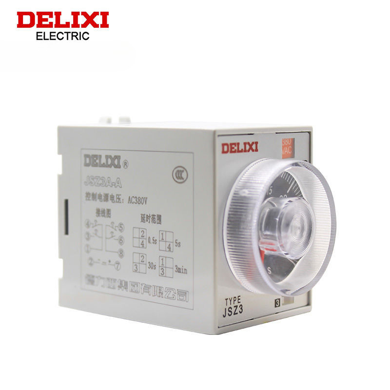 Delixi Power Delay Time Relay JSZ3A-A 220vst3p AH3-2 2016แบรนด์เดิม ...