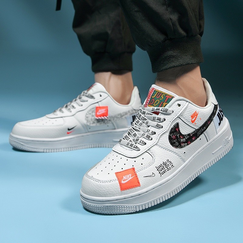 just do it af1 white