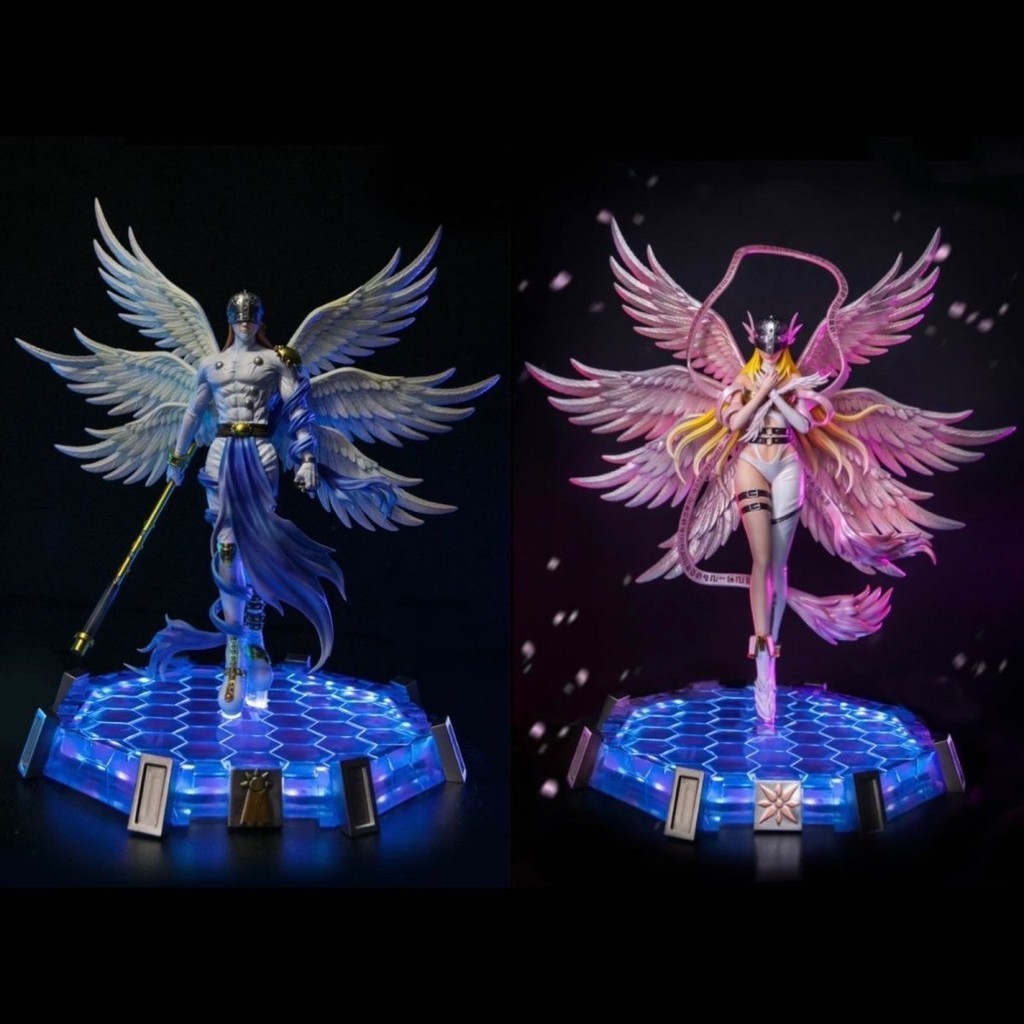 Digital Baby Angel Beast Angewomon Moon TempleGKLuminous Anime Garage ...