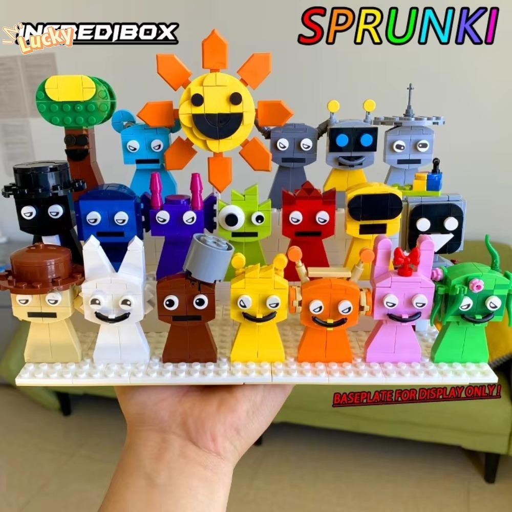 Lnbe Building Blocks รุ่น, DIY Rhythm กล่อง Sprunki Building Blocks ...