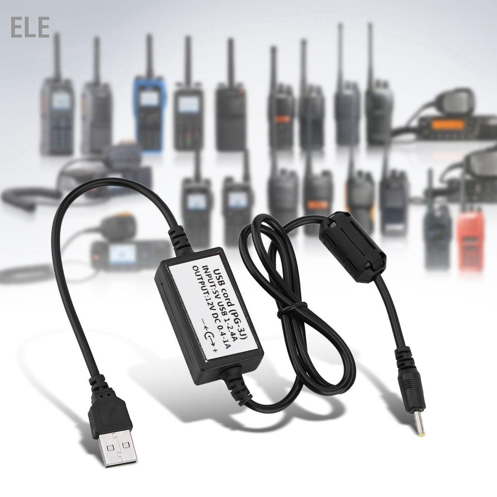 Cavo di ricarica USB per Kenwood TH-F6, TH-F6A, TH-F6E, TH-F7, TH-F7E