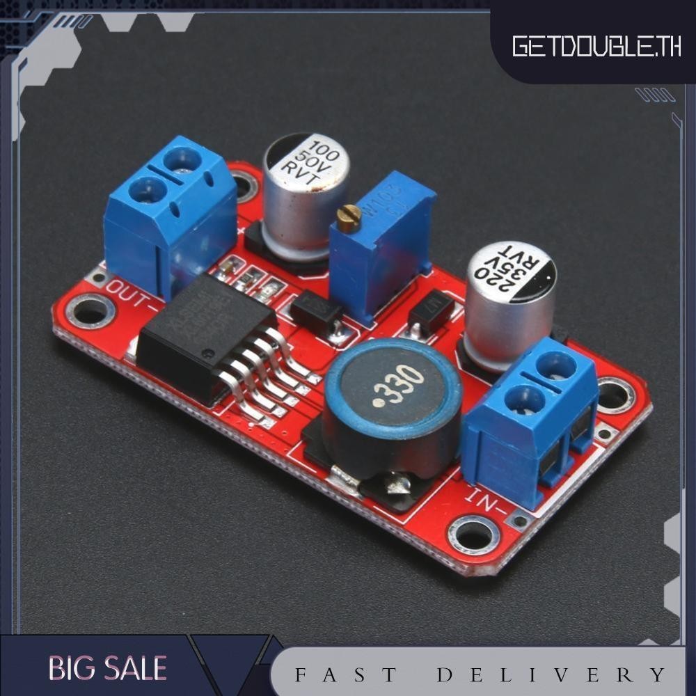 [Getdouble.th] บอร์ดโมดูลพาวเวอร์ซัพพลาย XL6019 5A Max Current DC เป็น ...