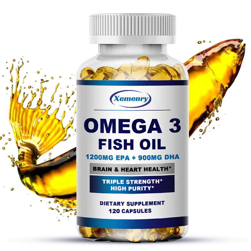 Omega 3 Fish Oil No Fishy Aftertaste All Natural, Organic, NonGMO