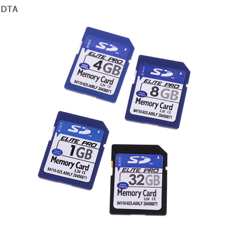 การ์ดหน่วยความจําแฟลชดิจิทัล DTA SD Card 1GB 2GB 4GB 8GB 16GB 32GB 64GB ...