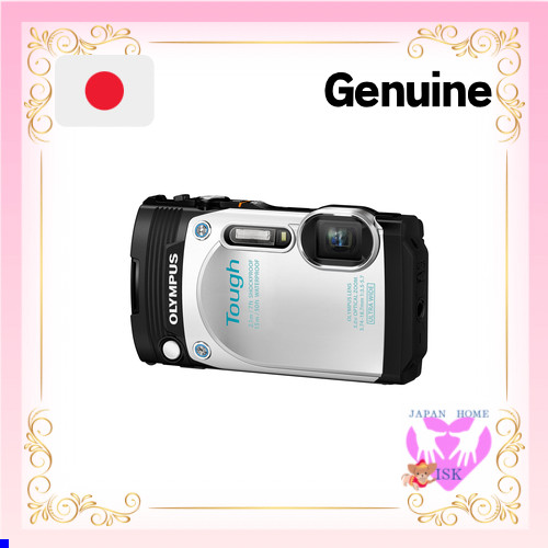 Olympus กล้องดิจิตอลขนาดกะทัดรัด STYLUS TG-870 Tough White กันน้ํา