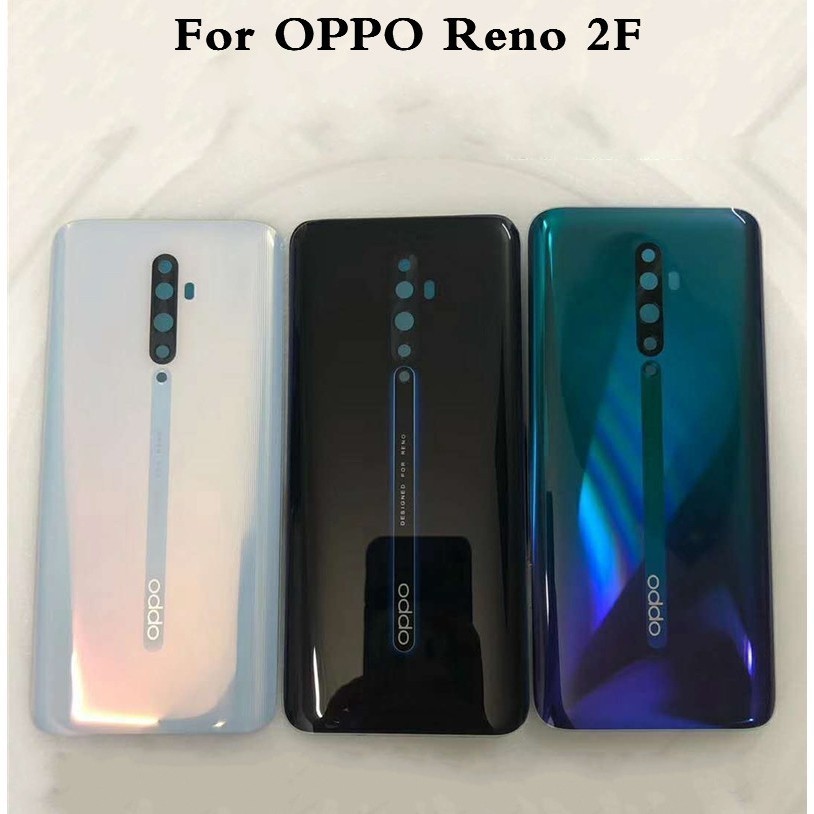 Oppo reno 2F 2 f ฝาหลังกระจกฝาหลังแบตเตอรี่ | Shopee Thailand