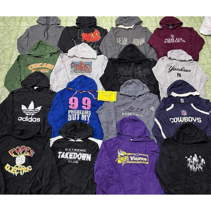 เสื้อกันหนาว สเวตเตอร์ฮุ้ดขายแบบคละลาย