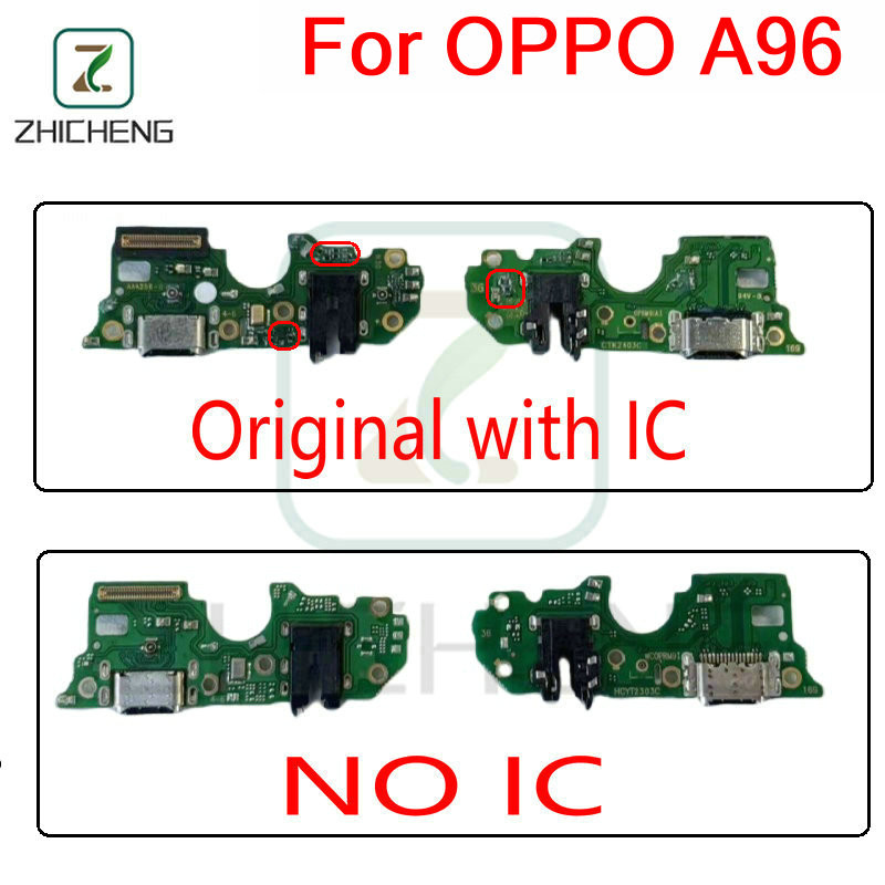 สําหรับ OPPO A96 USB Dock Charger Port แท่นชาร์จจอแสดงผลเชื่อมต่อ ...