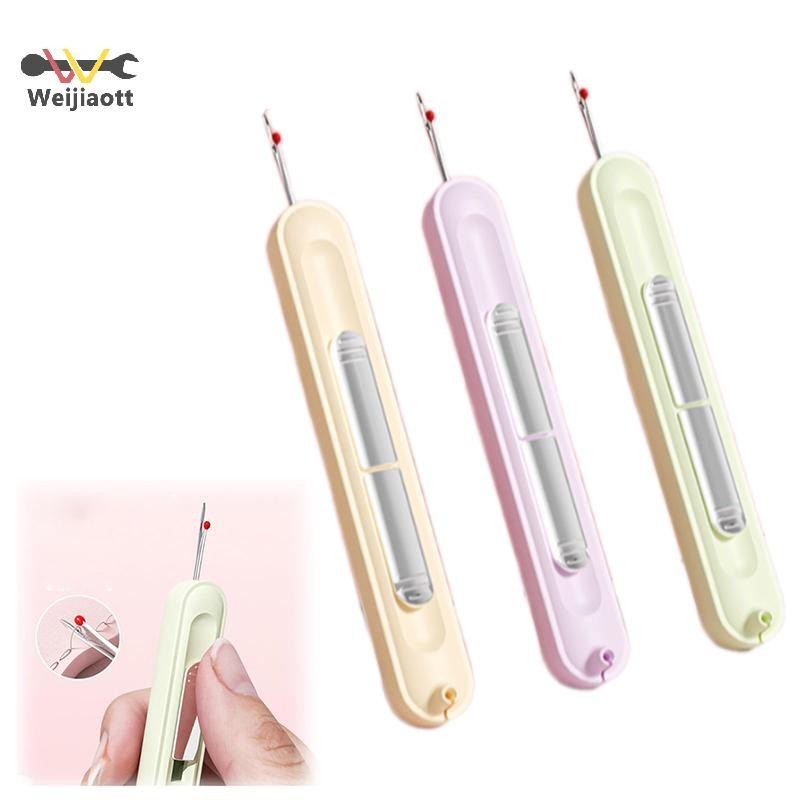 Weijiaott 2 In1 เข็ม Threader Seam Ripper,อัตโนมัติ Threading Aid เข็ม ...
