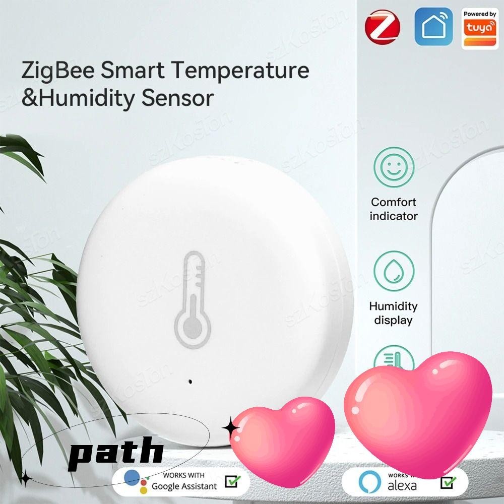 Path เครื่องวัดอุณหภูมิและความชื้น เซนเซอร์วัดอุณหภูมิ ZigBee อัจฉริยะ