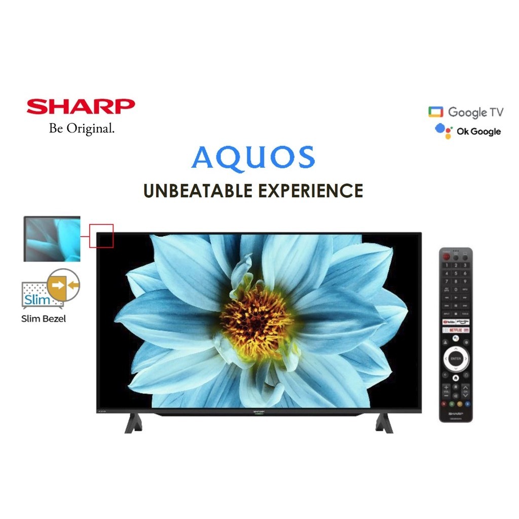 SHARP 2K Full HD รุ่น 2T-C42FG1X ขนาด 42 นิ้ว | Shopee Thailand