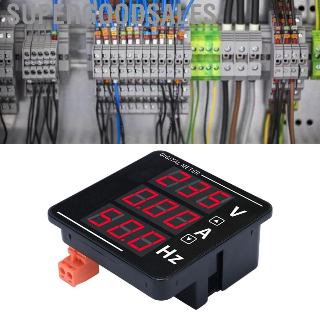 Supergoodsales AC Digital Meter Multimeter แรงดันไฟฟ้าความถี่การวัด ...