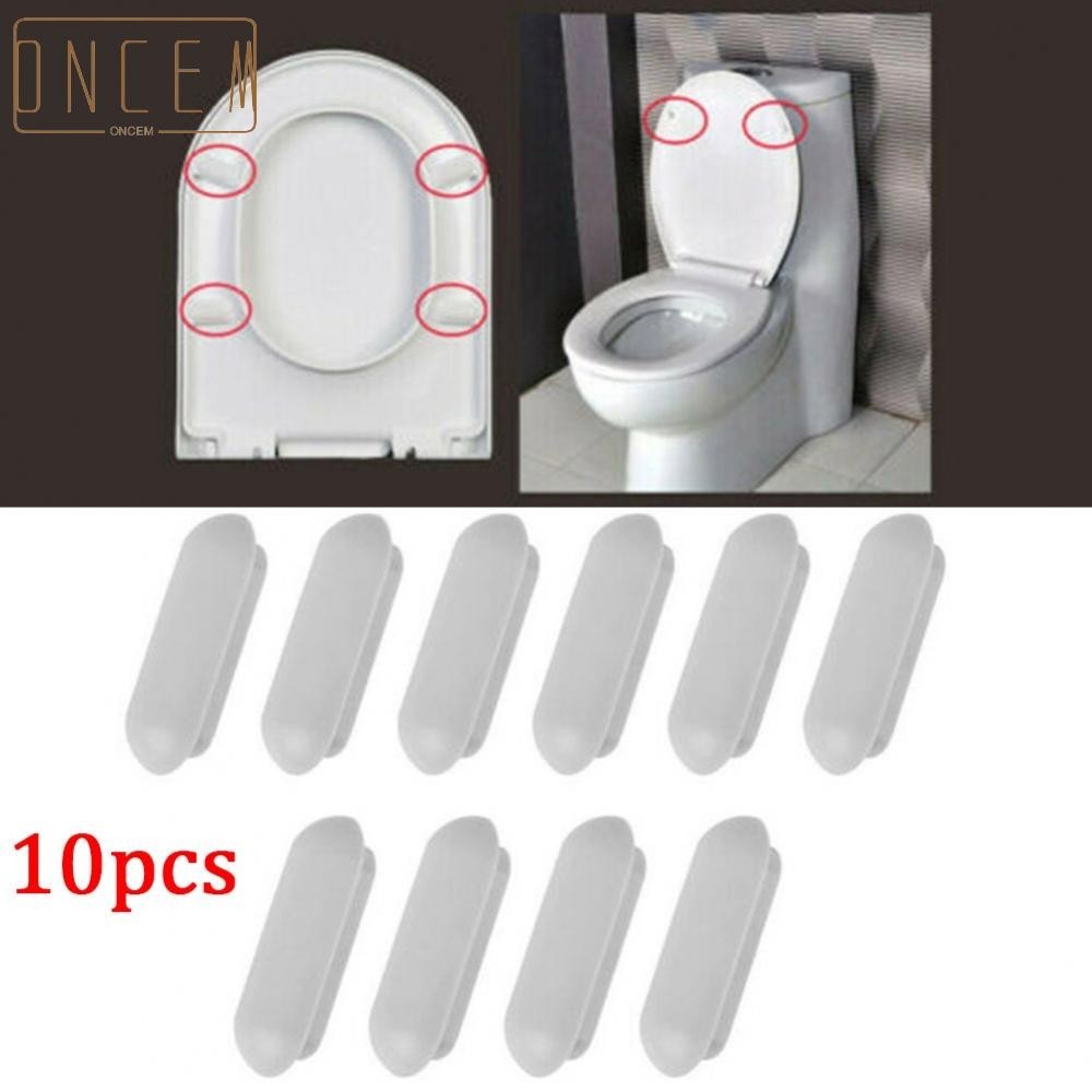 【Final Clear Out】Toilet Seat Bumpers ABS+TPE Accessories Cushion Pads