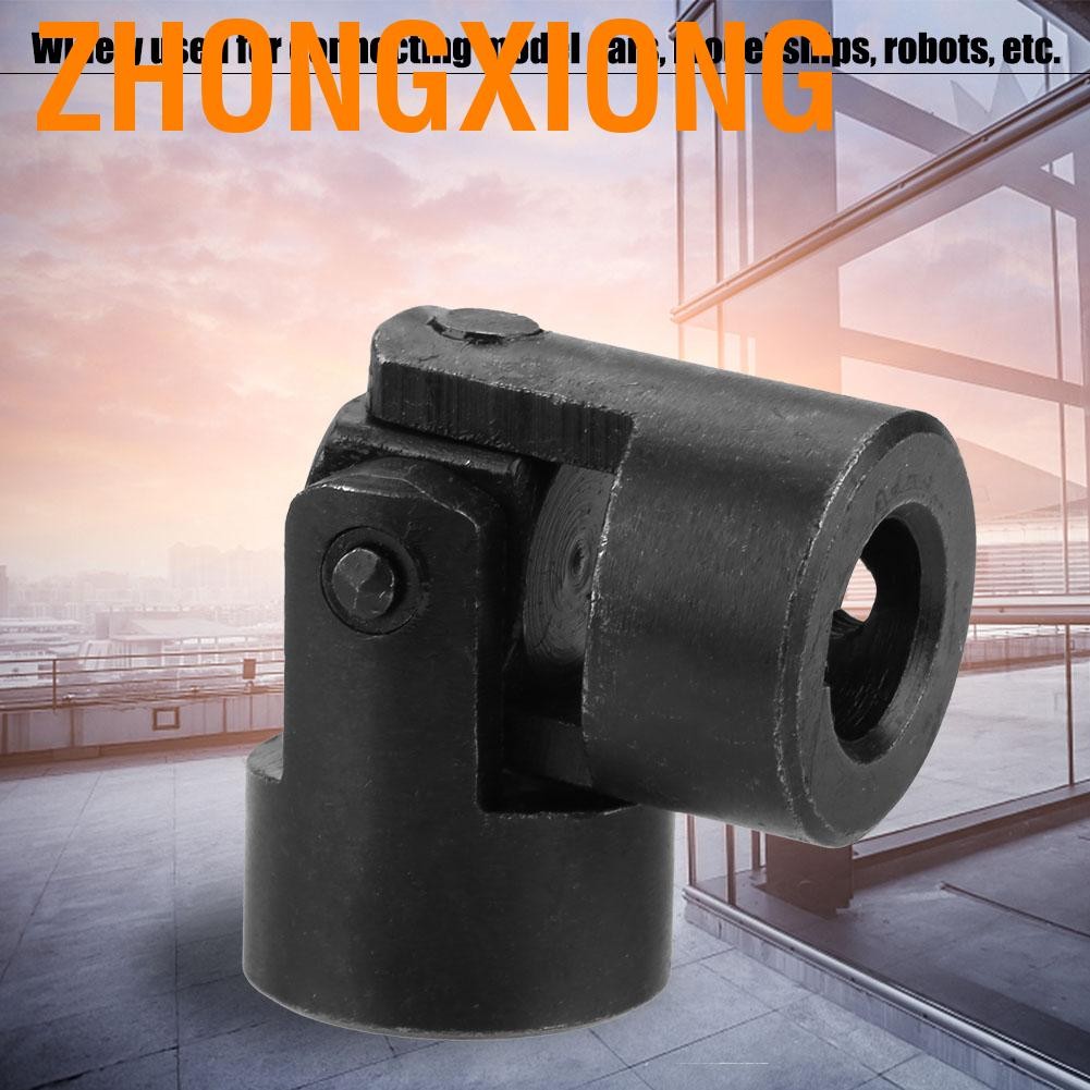 U Joint 16mm Cardan Joint Shaft Coupling Motor Connector DIY Steering  Universal Steering Shaft