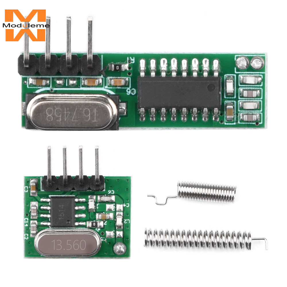 Rf ชุดโมดูลรับส่งสัญญาณ และโมดูล RF 433Mhz Super Outlier DIY | Shopee ...