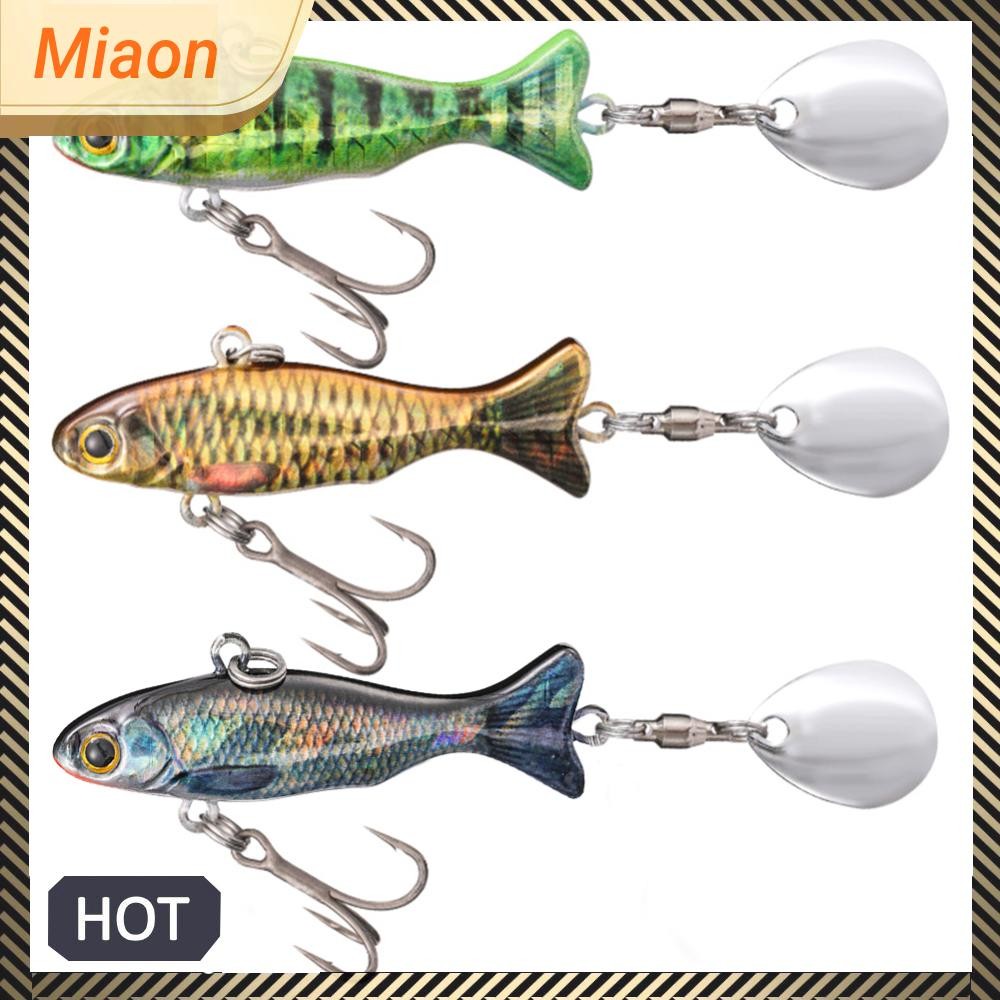 Metal Vib Fishing Lure 23g Spinner เหยื่อ Sharp Treble Hooks เหยื่อ ...