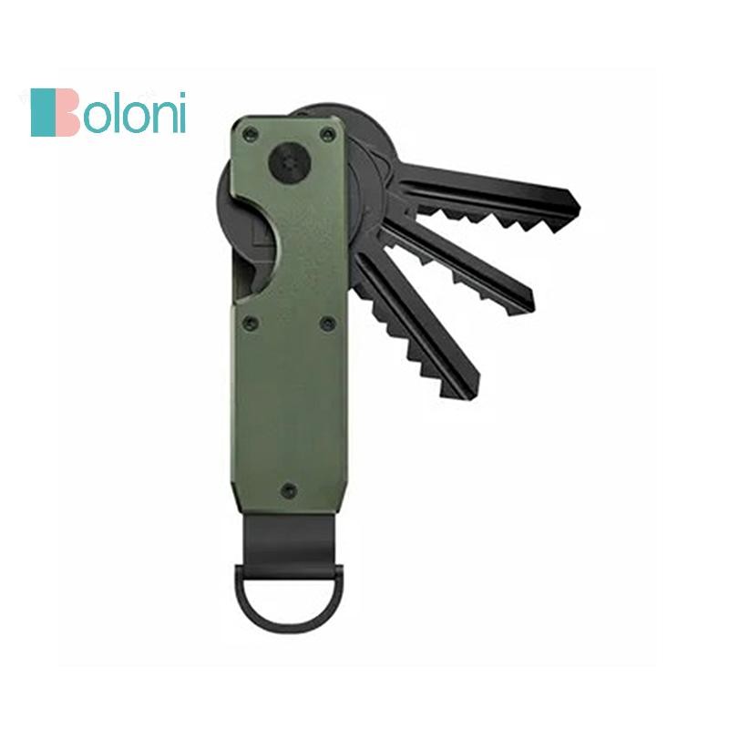 [Boloni] New Key Organizer - Compact Metal Key Bag Minimalist นวัตกรรม ...
