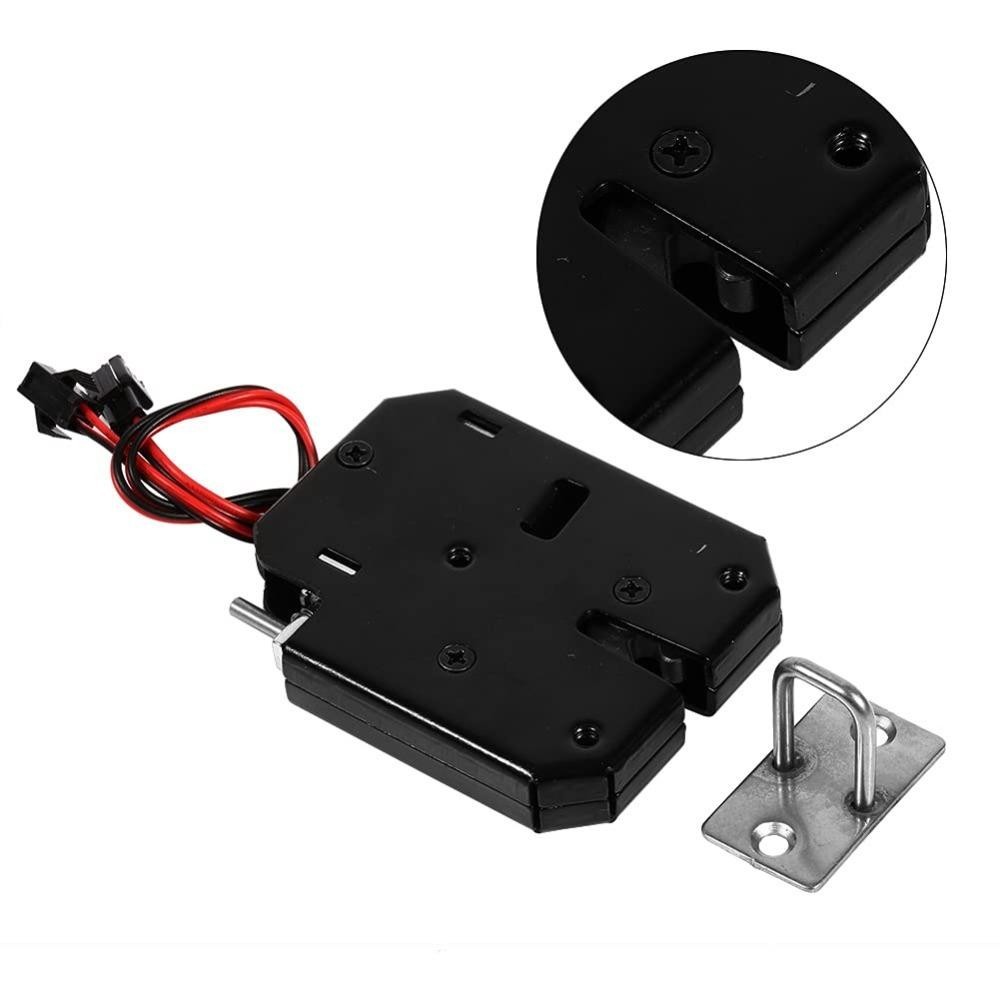 PICESTADIO Mini Electric Bolt Lock, 2A DC 12V Solenoid Door Lock ...