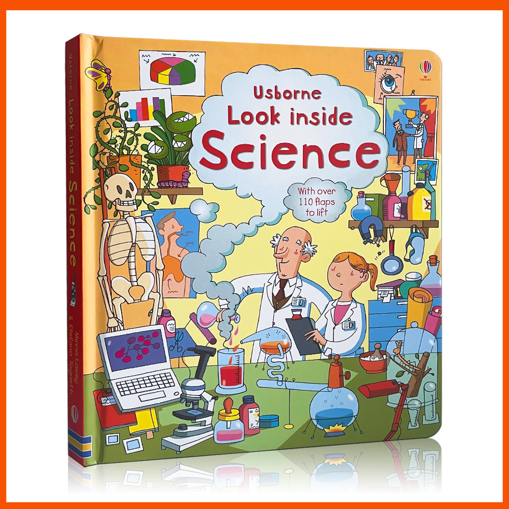 หนังสือวิทยาศาสตร์ Usborne Look Inside Science 3D Lift the Flap Science ...