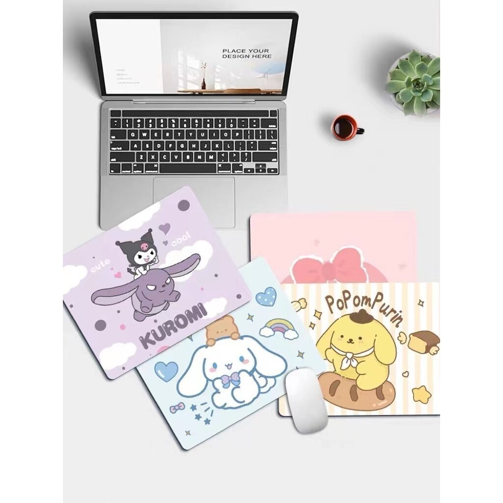 RABBIT MALL แผ่นรองเม้าส์ 260x210x2 มม. แผ่นรองเม้าส์ลายการ์ตูน Mouse ...