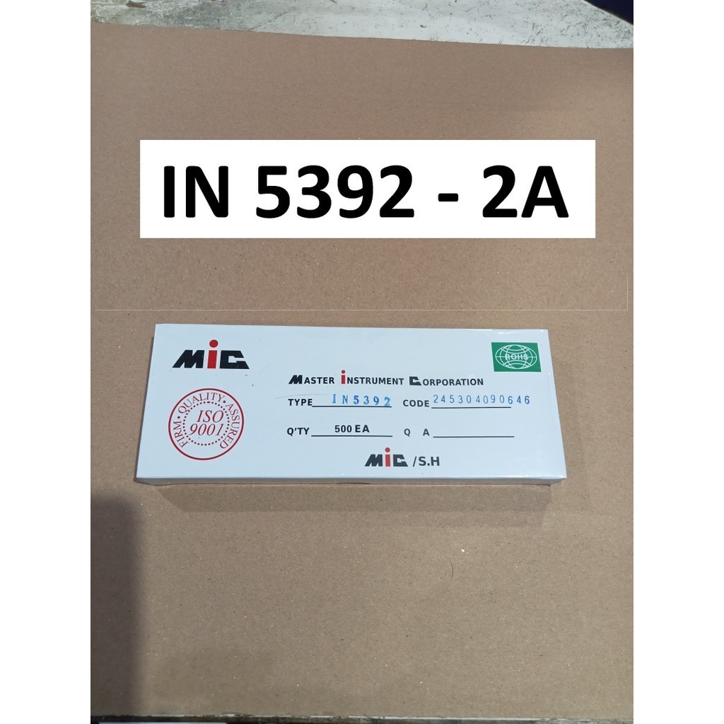 ไดโอดไมโครโฟน in5392 2A IN 5392 500 ชิ้น | Shopee Thailand