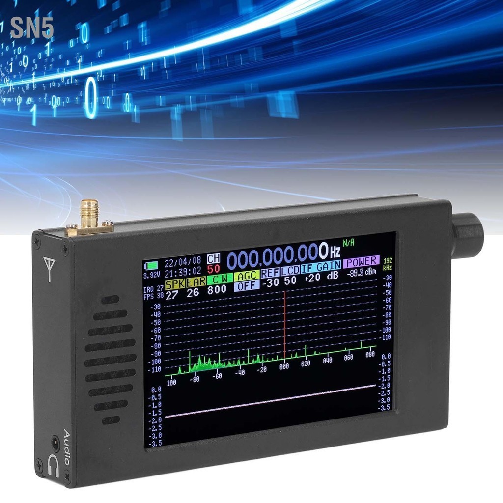 SN5 ตัวรับสัญญาณ SDR DSP Digital Demodulation 100K ถึง 149MHz คลื่นสั้น ...