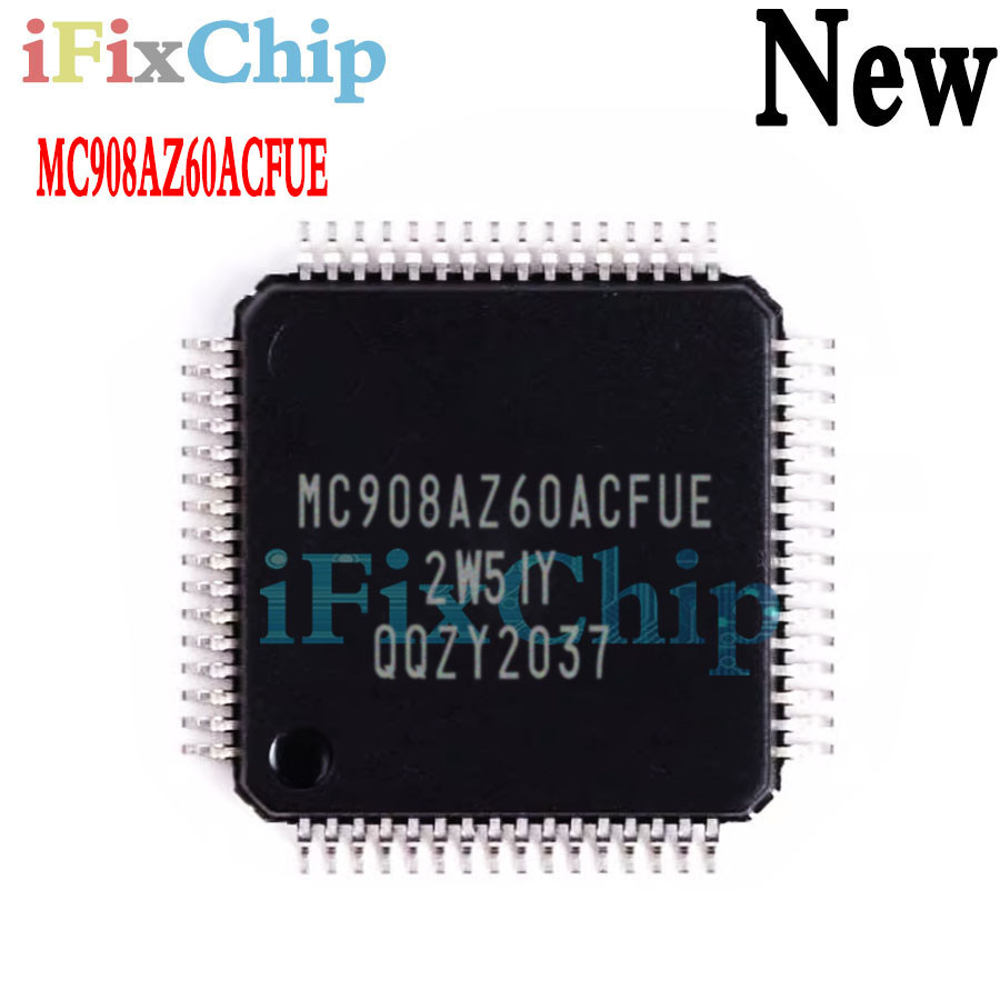 MC68HC908AZ60ACFU Microcontroller - M68HC08 Family, 3K85K, QFP Package, Motorola Brand 7 thumbnail image