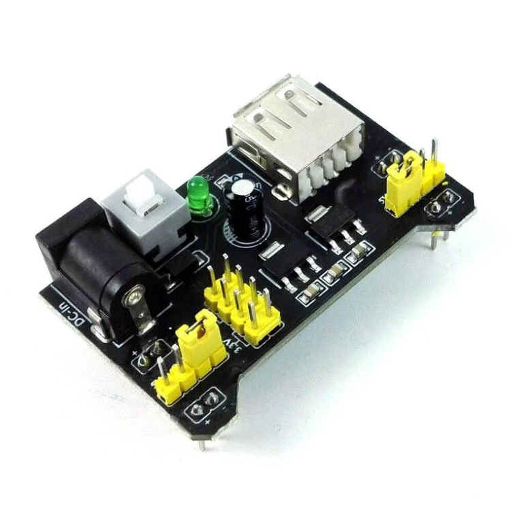 Breadboard Power Module โมดูลแปลงไฟ 5V, 3.3V ให้บอร์ดทดลองสำหรับ ...