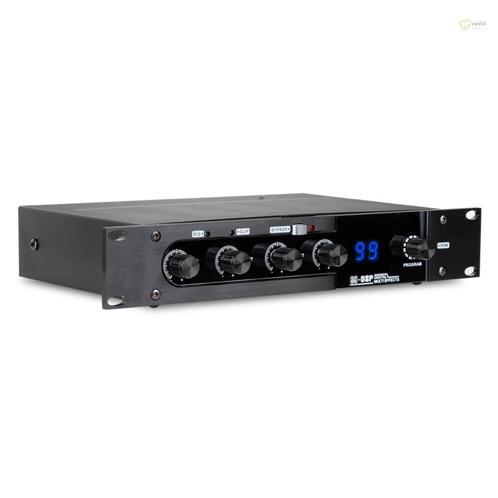 Professional คาราโอเกะ Mixer Reverberator 99 DSP Digital Audio Effector ...