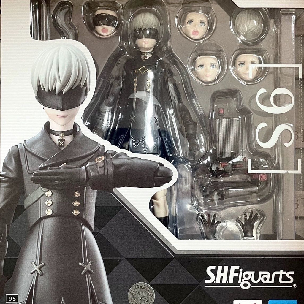 ในสต็อก เวอร์ชันฮ่องกง Bandai SHF NieR: Automata 9S Ver1.1a Yurka NieR ...