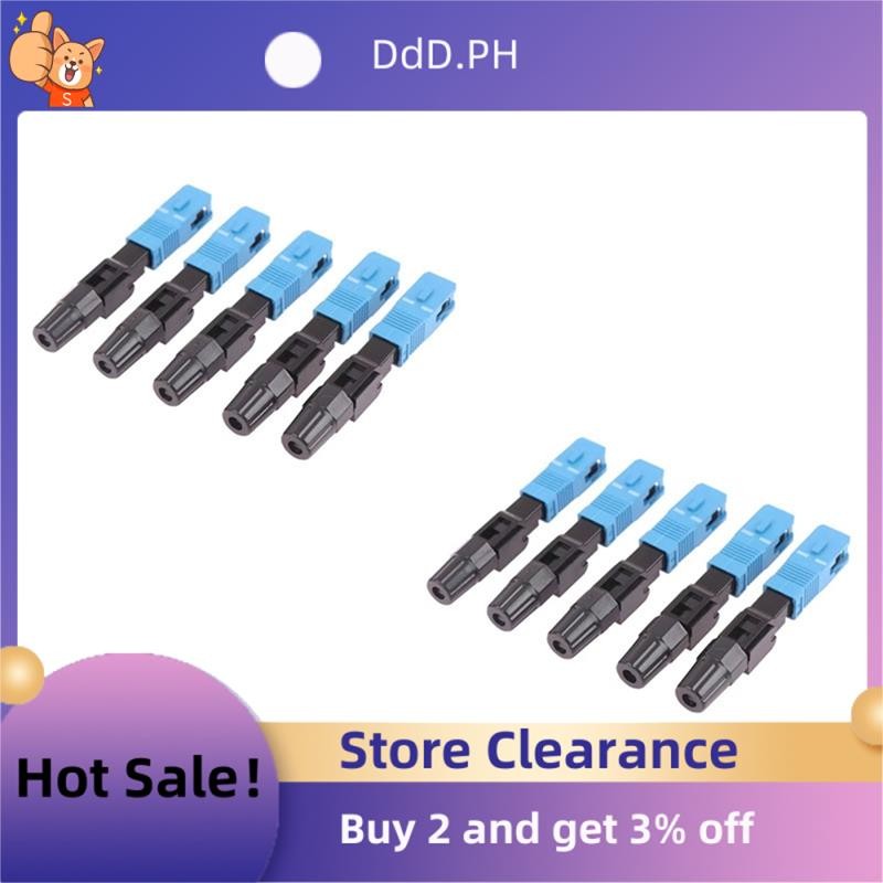 10 ชิ้น FTTH SC UPC Single Mode SC UPC Fiber Optic Quick Connector FTTH ...
