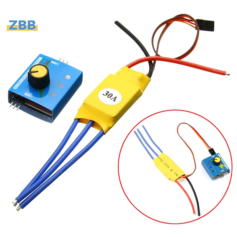 Zbb> ใหม่ ตัวควบคุมความเร็วมอเตอร์ ไร้แปรงถ่าน พลังงานสูง 30a 12v dc 3 ...