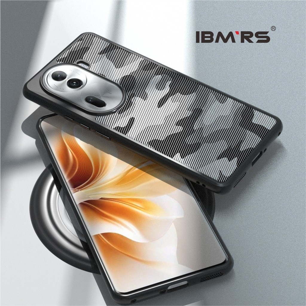 Ibmrs สําหรับ Opposite Reno 11 Pro 5g Case , Translucent Mate Thin ...