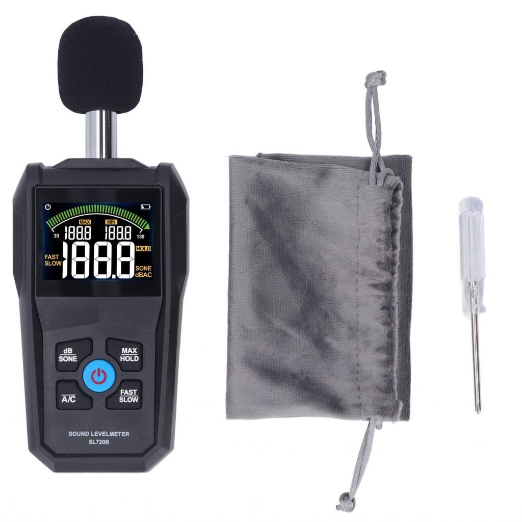 Noise Meter High Accuracy Quick Response Wide Application Sound Level ...