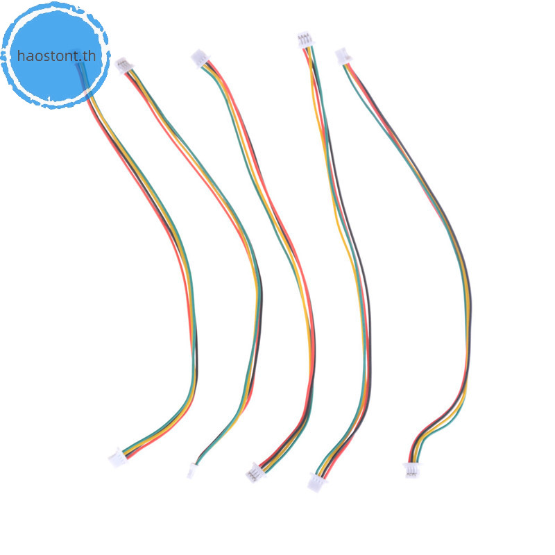 Haostont 5 x Mini Micro SH 1.0 มม. 4 พิน JST ปลั๊กขั้วต่อคู่สายไฟ 150 ...