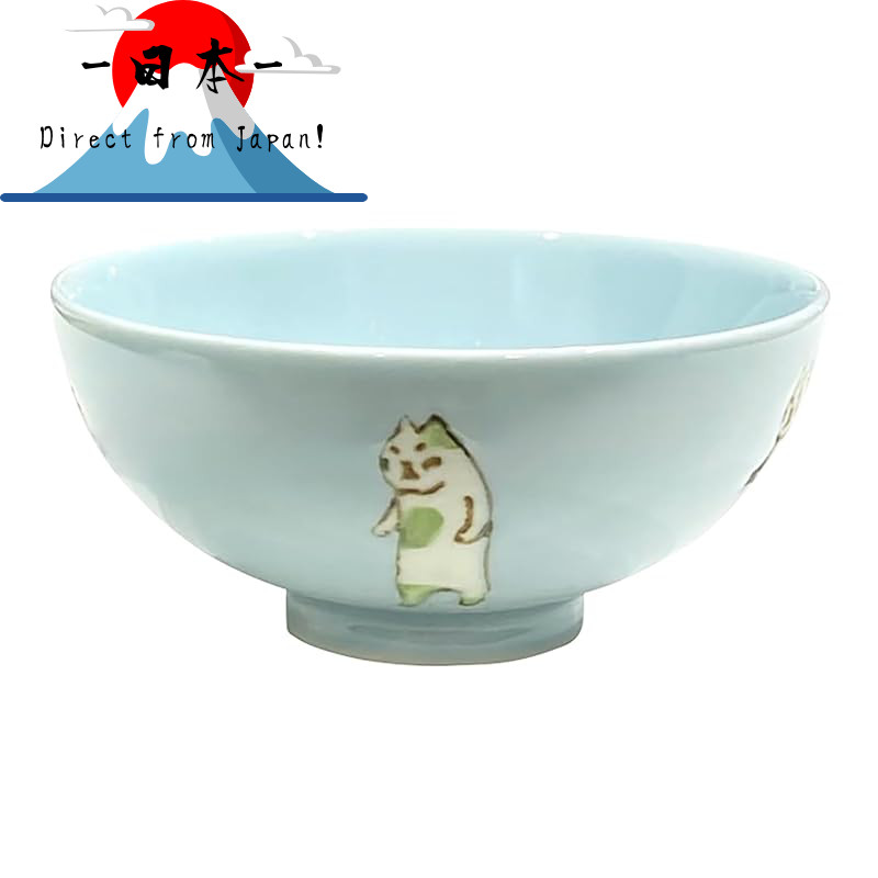 [Direct from Japan] Mini Arita Porcelain Rice Bowl - 11cm Child-Friendly Design, Made in Japan ...