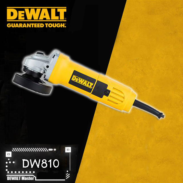 DEWALT เครื่องเจียร์ 4นิ้ว รุ่น DW810 กำลัง 710 วัตต์ (สวิทซ์ท้าย) ลูก ...