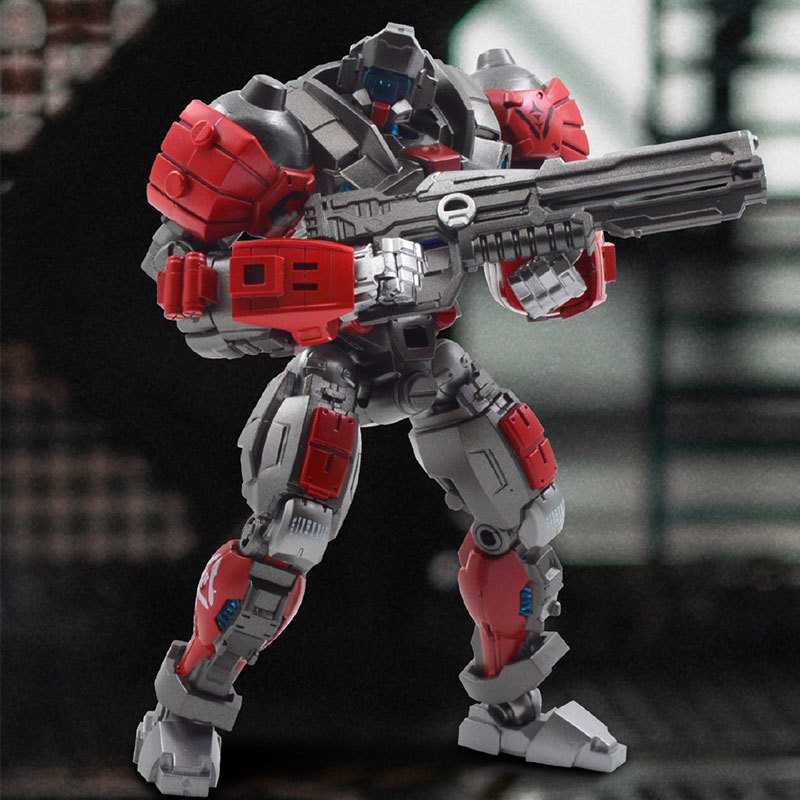 ในสต็อก] Fr Fresh Retro Mecha Project Mp01 Mp02 ทหารเมชาหนักสากล 1:18 ...