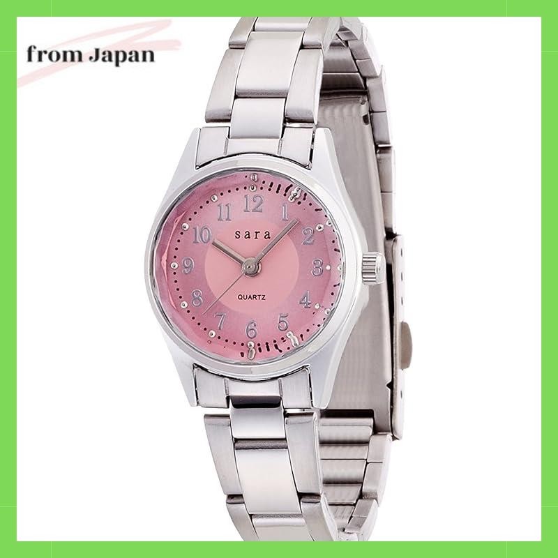 [Fieldwork] wristwatch analog petite metal pink metal band ST052Fp-6 ...