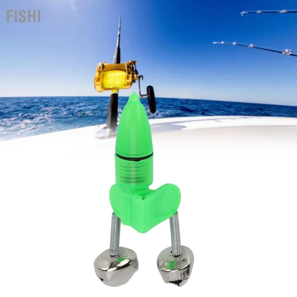 LED Night Fishing Rod Bite Bait Alarm Light 